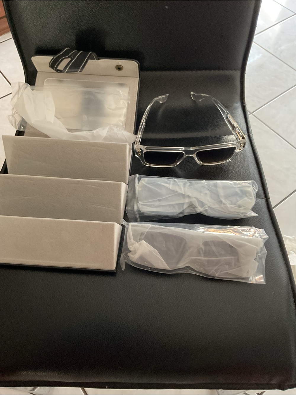 Tinted Jawns men 3 different shades of sunglasses